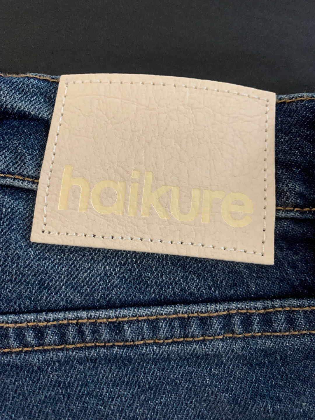 Haikure - Tokyo Double Crop Old Comfort Denim Dark Blue | Buster McGee
