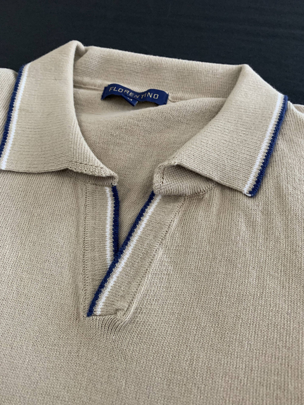 Florentino - Men's Polo Shirt in Khaki | Buster McGee