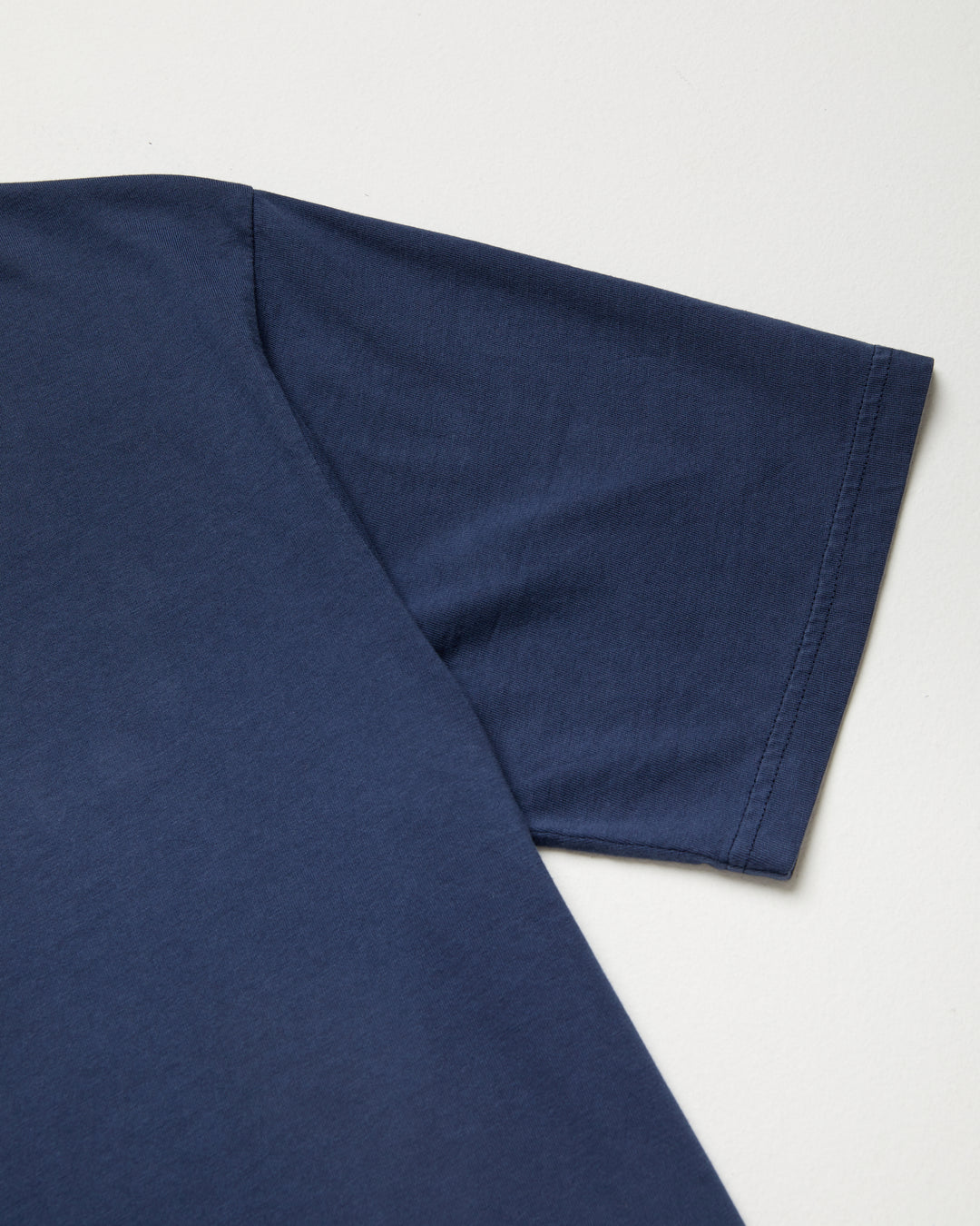 Mr Simple - Fair Trade Heavy Weight Tee in Navy | Buster McGee Daylesford