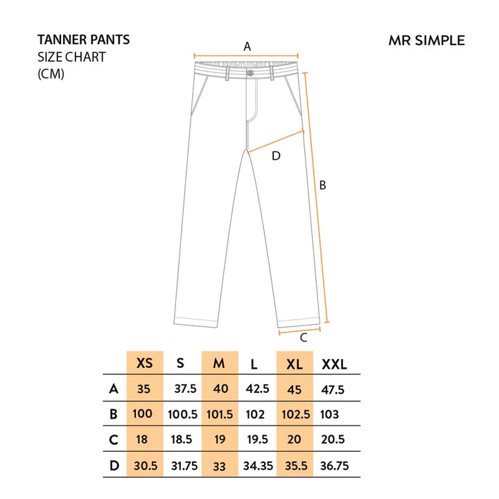 Mr Simple Tanner Linen Pant in Natural