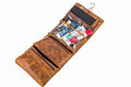 Indepal - Rockliff - Fold-Out Toiletry Bag in Crazy Horse Tan | Buster McGee