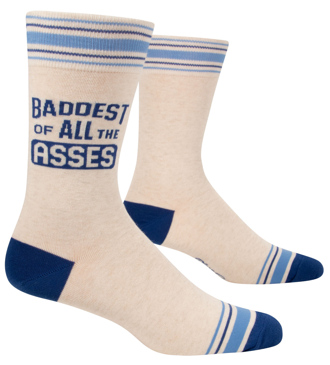 BlueQ - Men's Socks - Baddest of All the Asses | Buster McGee