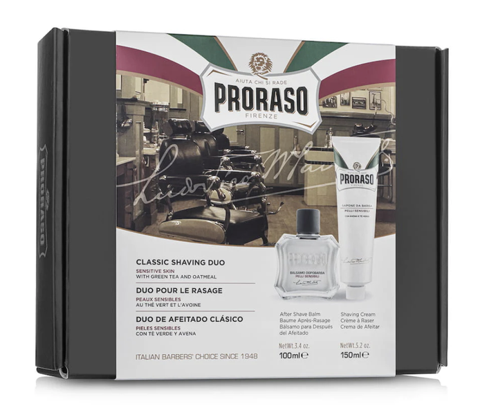 Proraso - Classic Shaving Duo Pack - Sensitive | Buster McGee