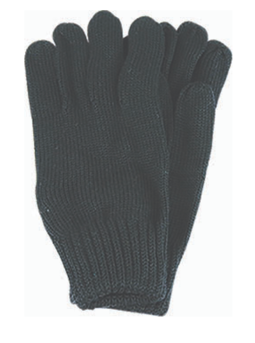 Avenel of Melbourne Wool Gloves in Black