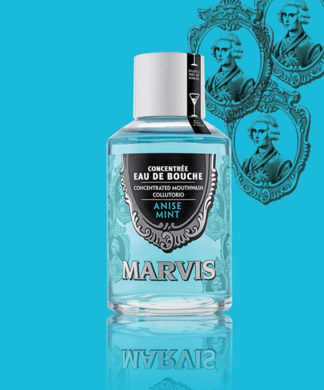 Marvis Anise Mint Mouthwash 120ml Bottle