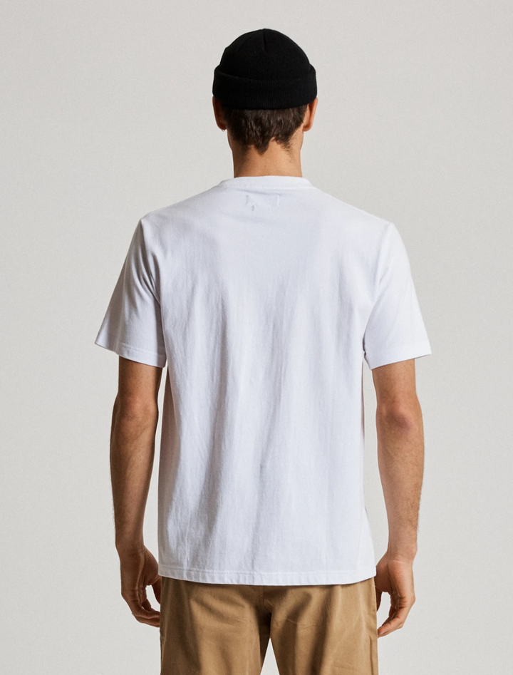 Mr Simple Fair Trade Heavy Weight Tee -  White | Buster McGee Daylesford