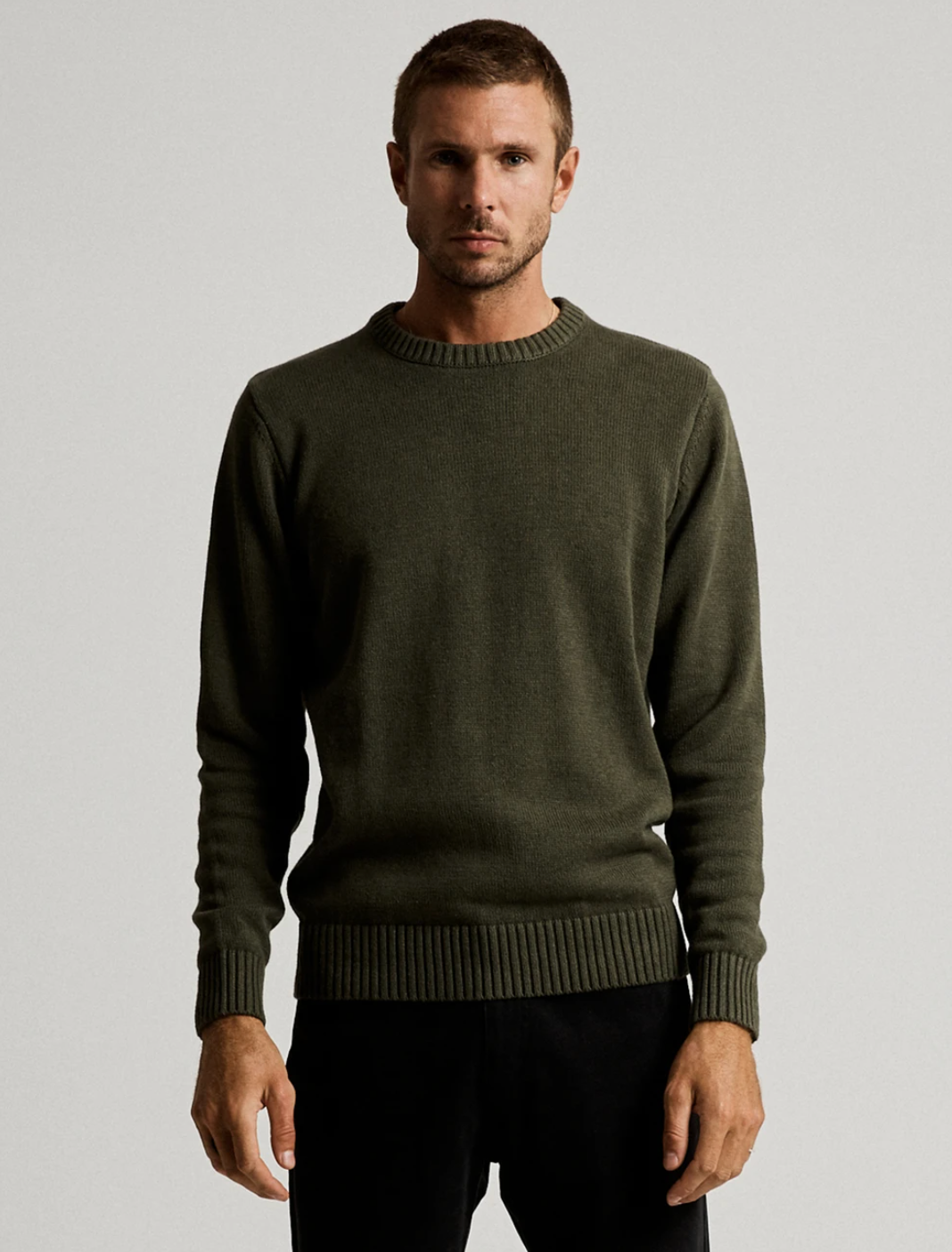 Mr Simple - Standard Knit / Army | Buster McGee Daylesford