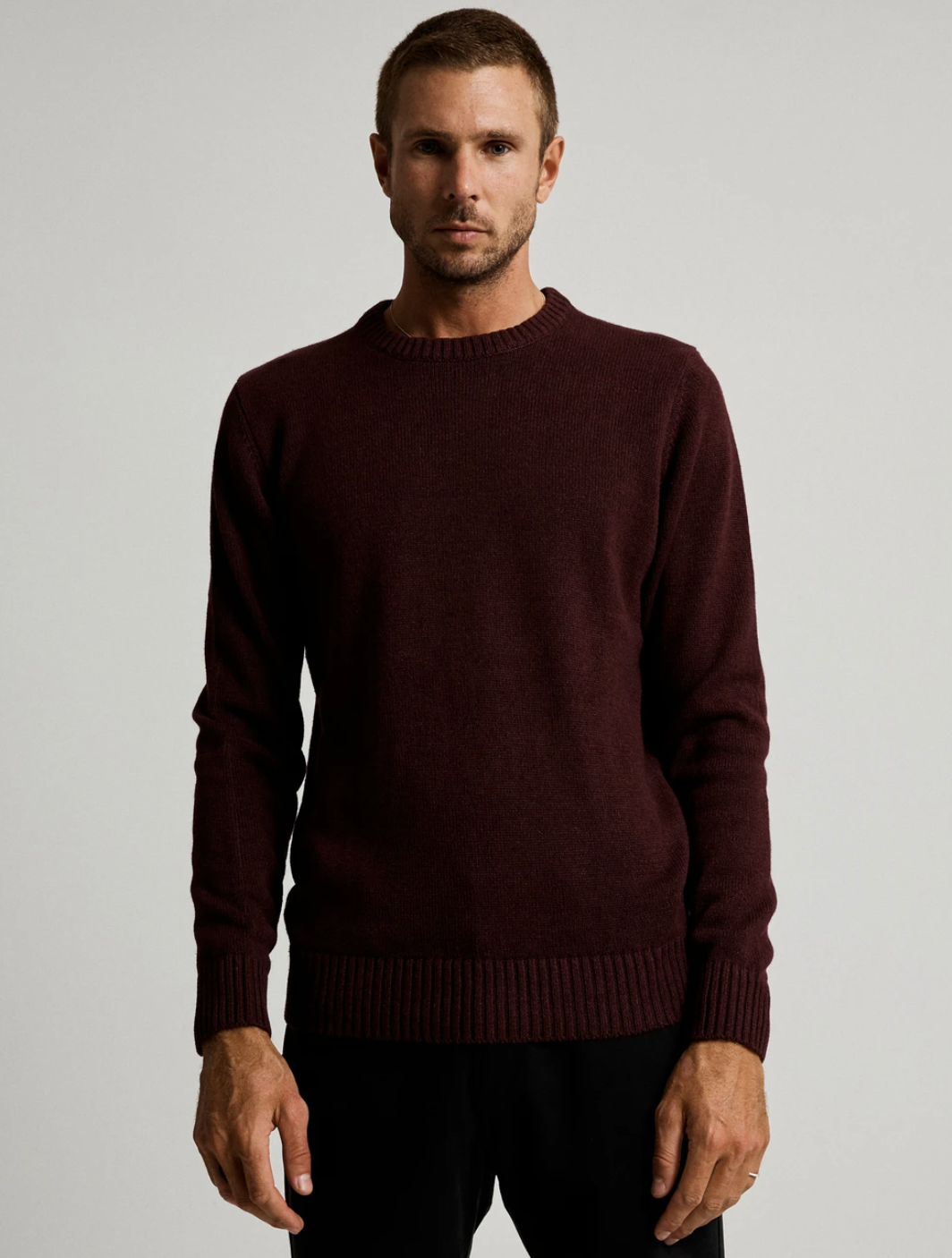 Mr Simple - Standard Knit / Wine | Buster McGee Daylesford