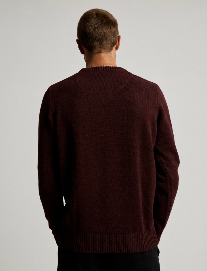 Mr Simple - Standard Knit / Wine | Buster McGee Daylesford