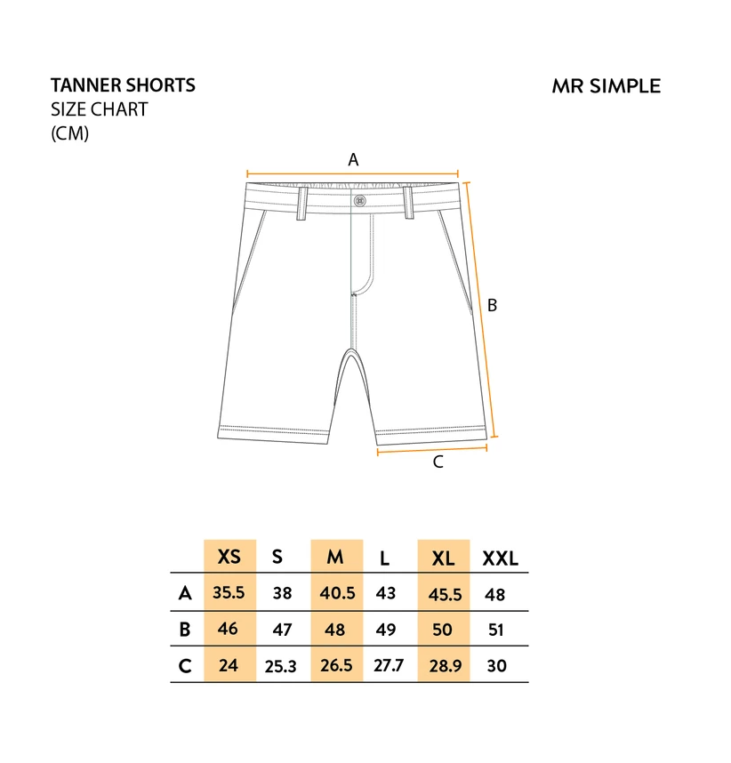 Mr Simple Tanner 2.0 Linen Shorts in Navy