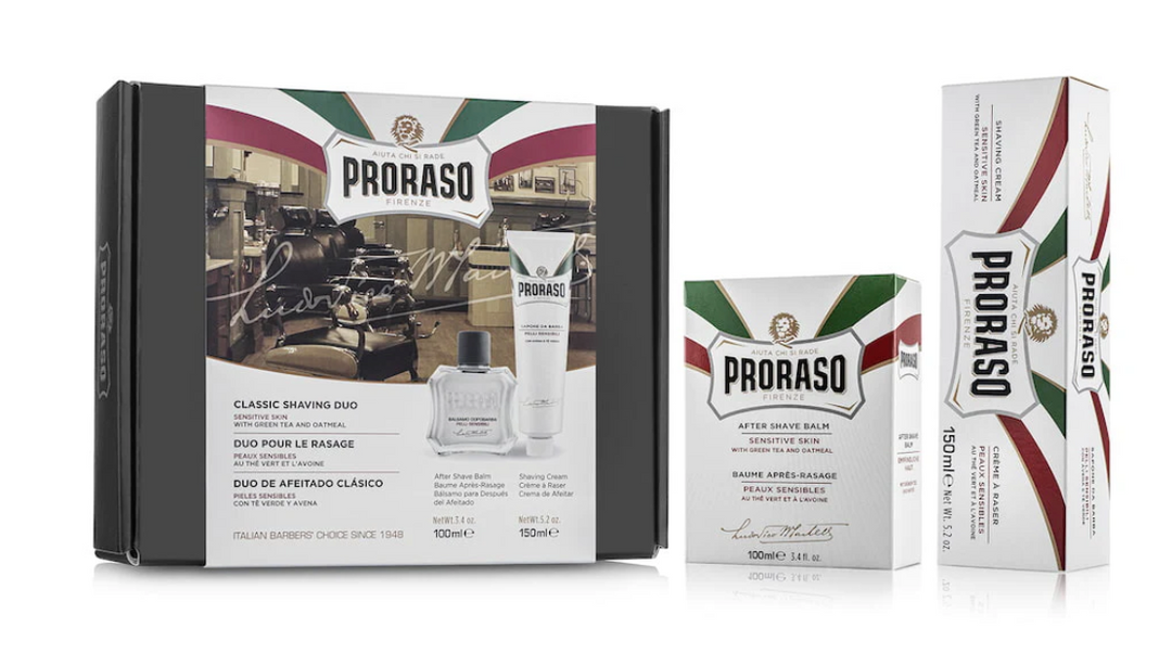 Proraso - Classic Shaving Duo Pack - Sensitive | Buster McGee