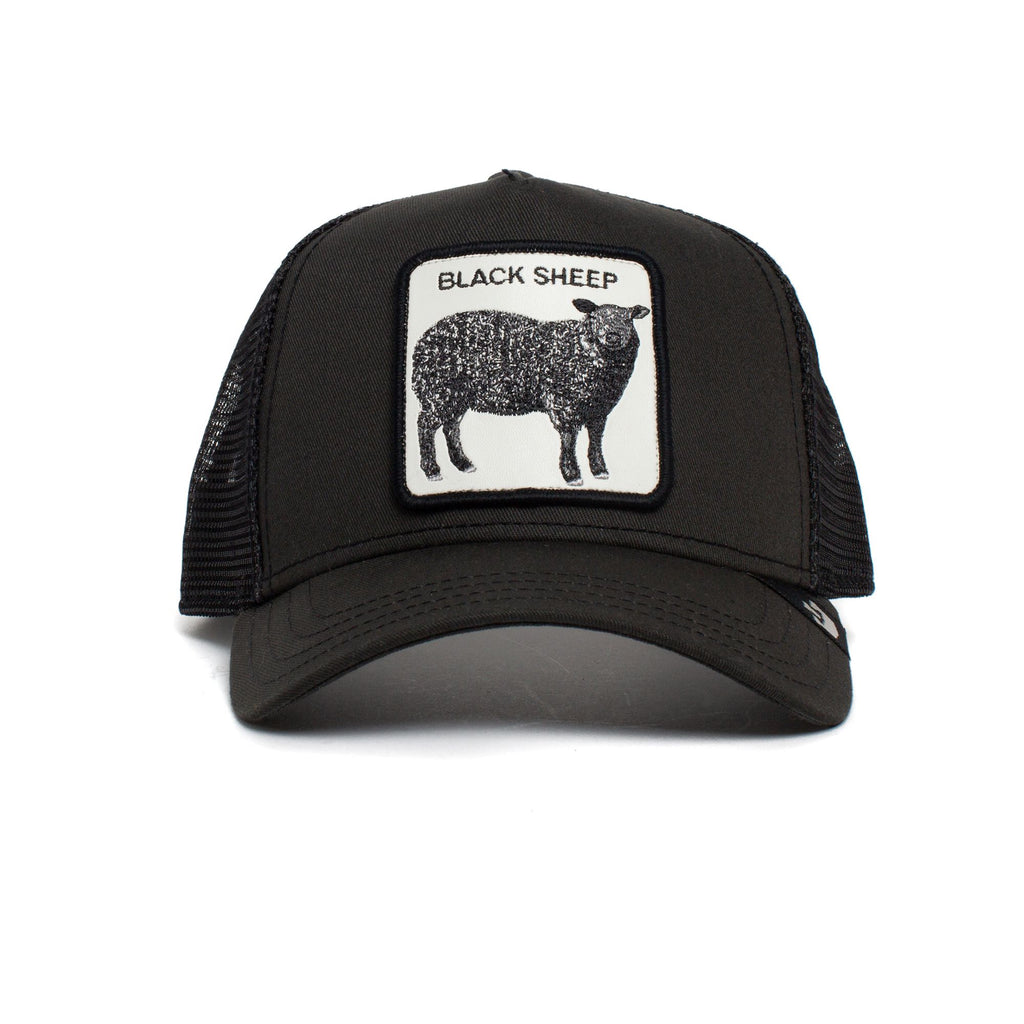 Goorin Bros Black Sheep Trucker Cap in Black Buster McGee