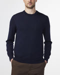 NN07 - Ted 6605 Longsleeve Pullover in Navy | Buster McGee