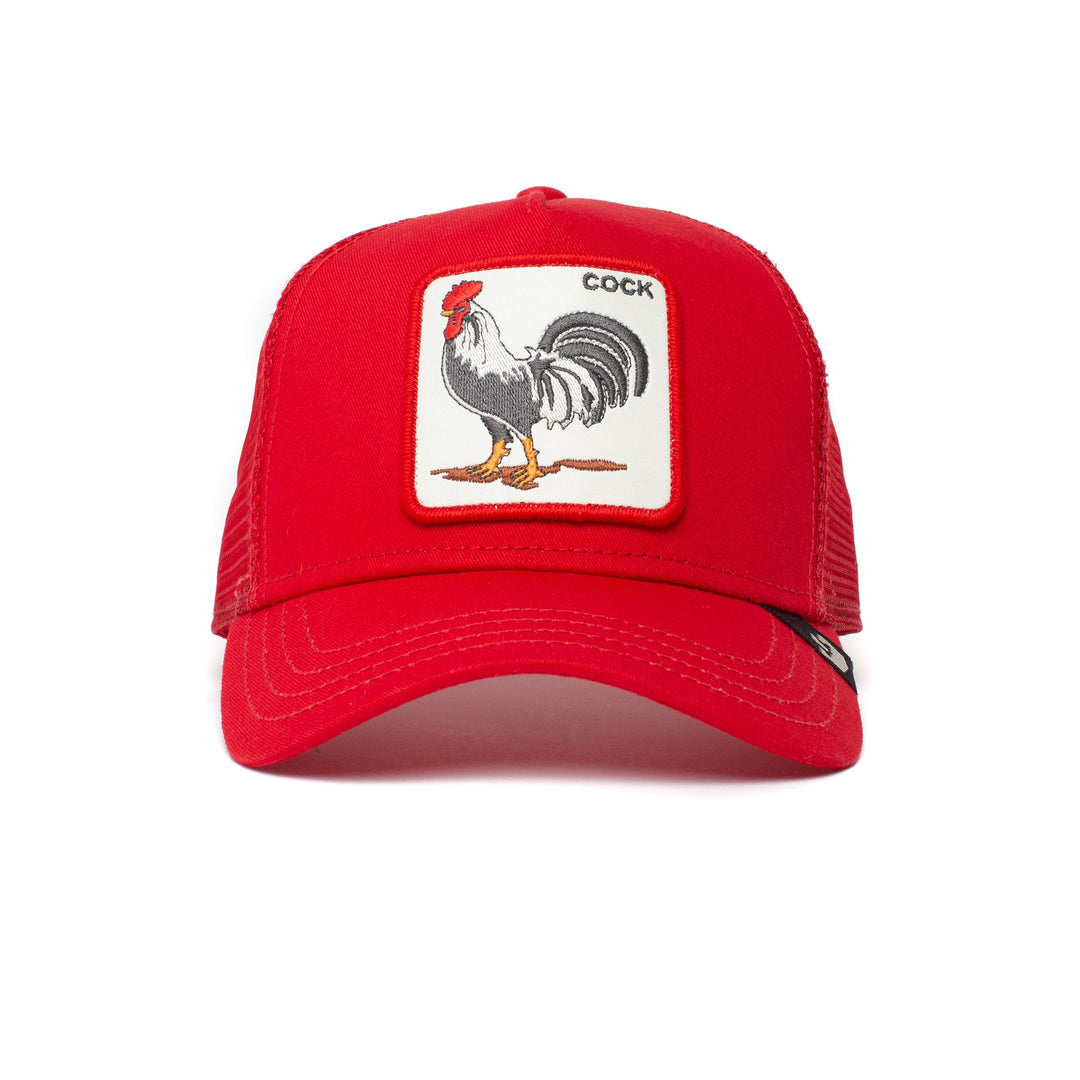 Goorin Bros - The Cock Trucker Cap in Red | Buster McGee
