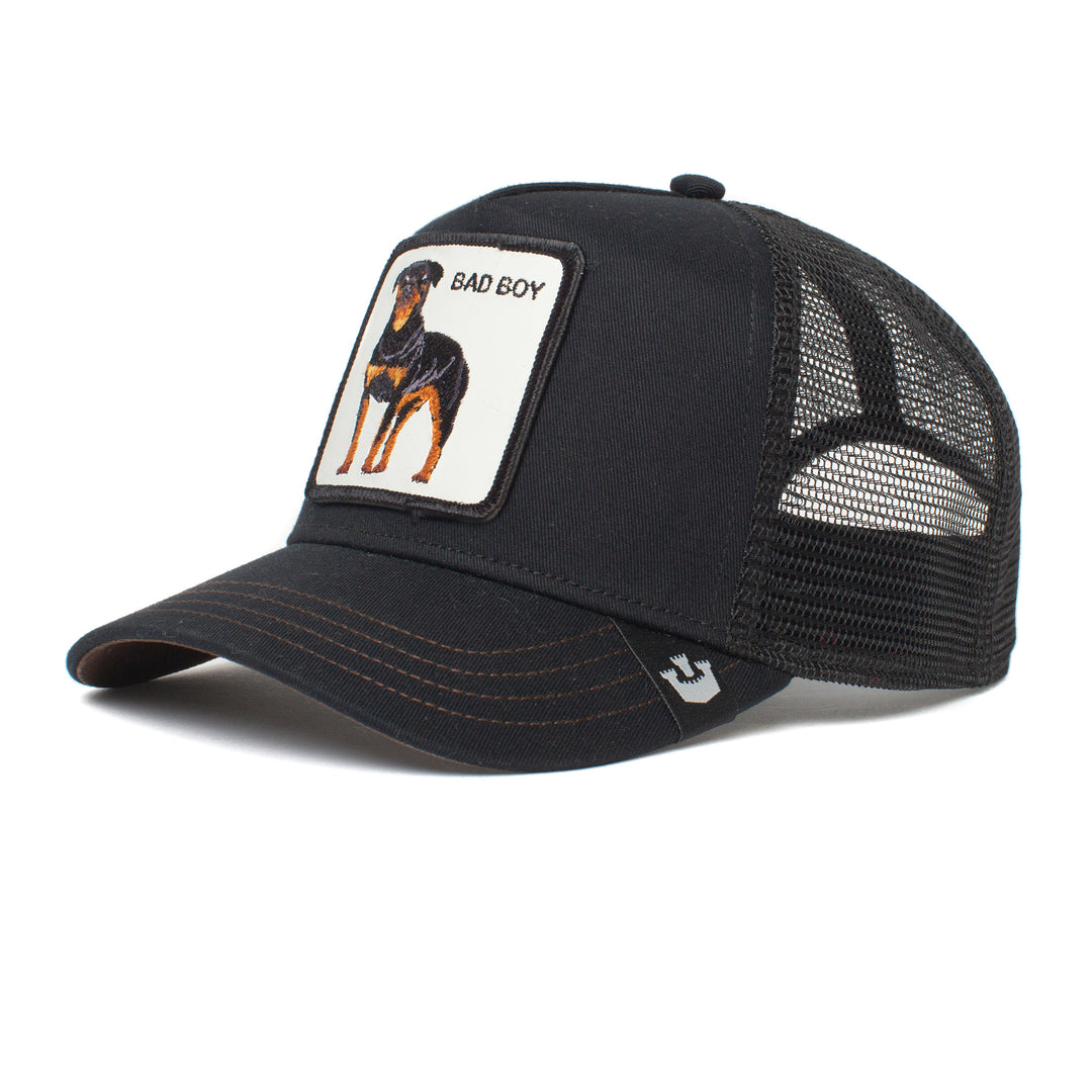 Goorin Bros - Bad Boy Trucker Cap in Black | Buster McGee