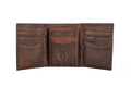 Indepal - Trifold Men's Wallet in Vintage Brown | Buster McGee Daylesford