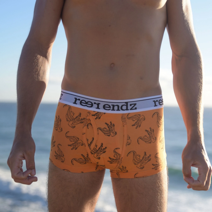 Reer Endz - Watch For Crocs Organic Cotton Trunks | Buster McGee 