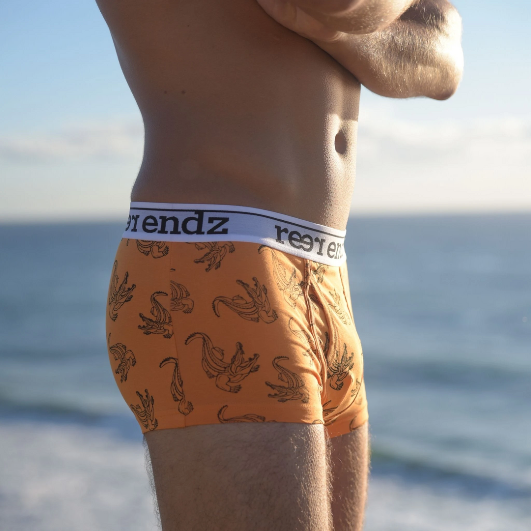 Reer Endz - Watch For Crocs Organic Cotton Trunks | Buster McGee 