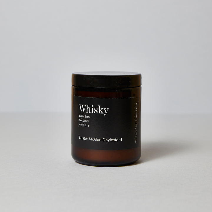 The Whisky Soy Wax Candle | Buster McGee Daylesford