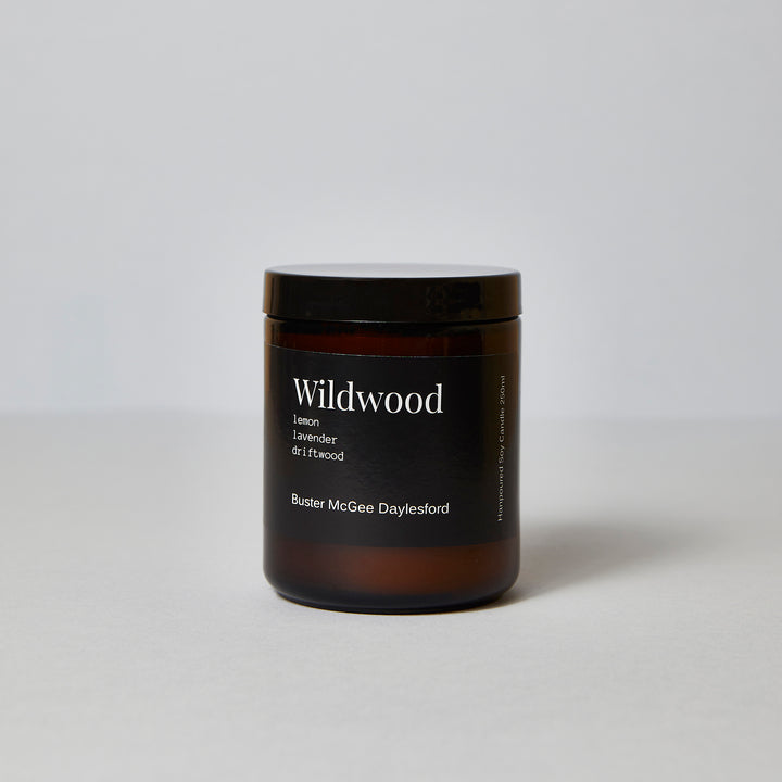 The Wildwood Soy Wax Candle | Buster McGee Daylesford