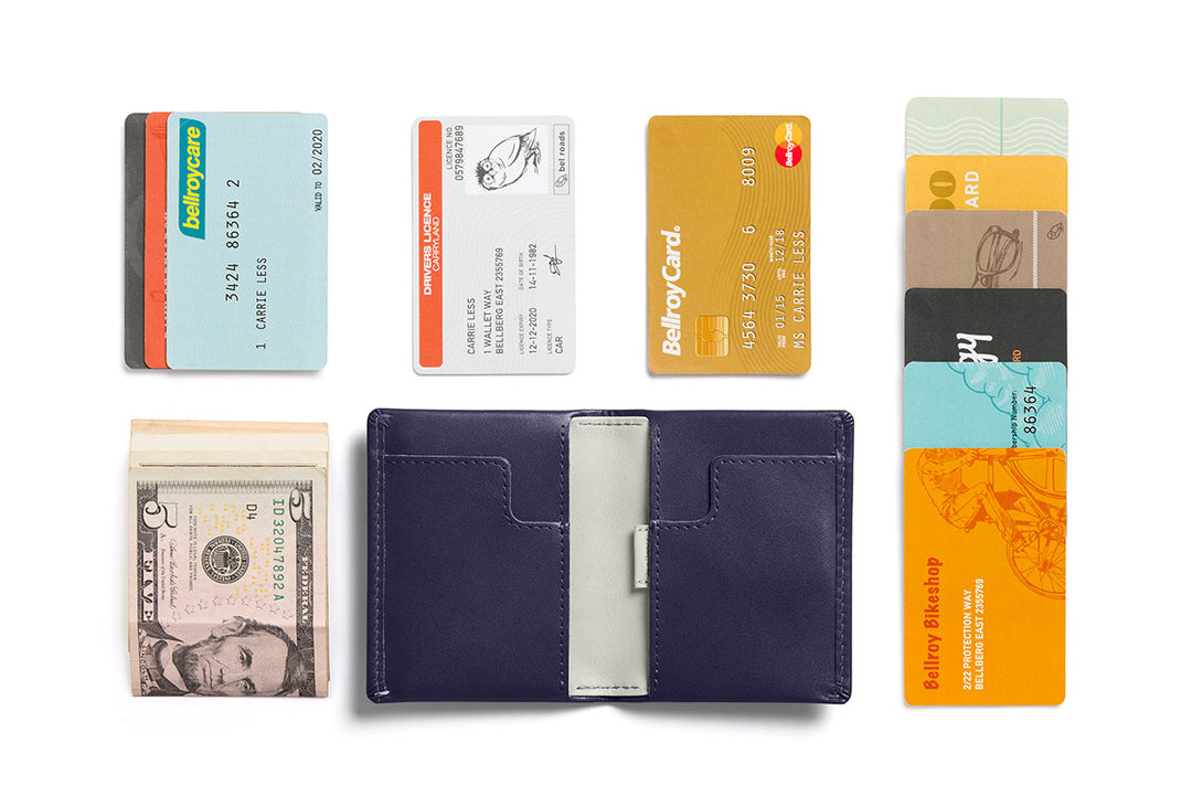 Bellroy - Slim Sleeve Wallet in Navy | Buster McGee Daylesford Bellroy - Slim Sleeve Wallet in Navy | Buster McGee Daylesford