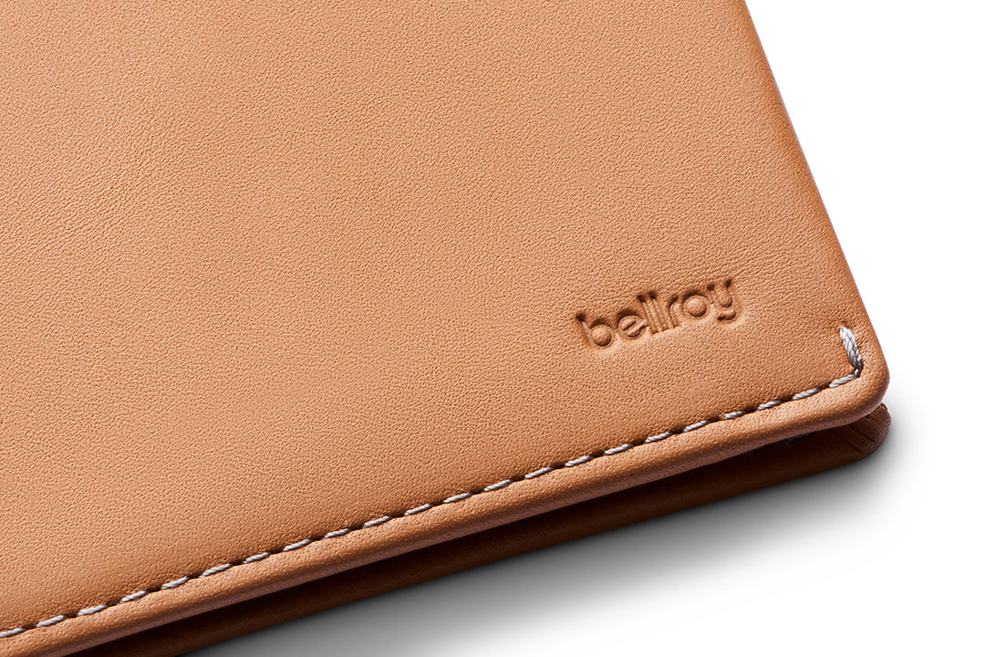 bellroy note sleeve wallet in caramel Bellroy - Slim Sleeve Wallet in Toffee