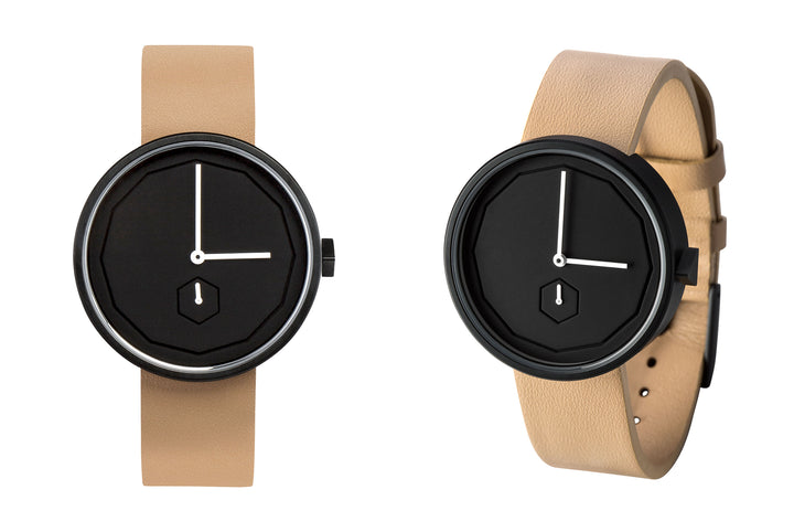 Classic Neu Watch in Black by AARK Collective Black face
