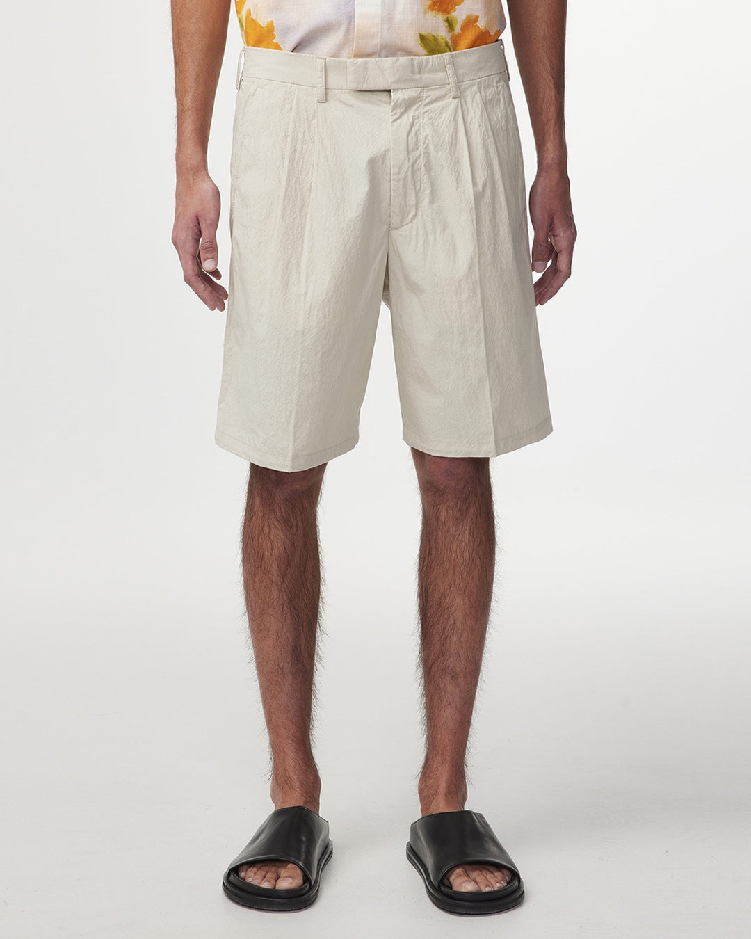 NN07 - Fritz 1062 Tapered Leg Shorts in Khaki Brown | Buster McGee 