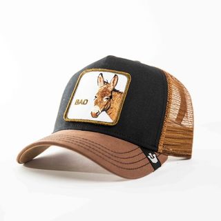 Goorin Bros - Bad Ass Trucker Cap in Black | Buster McGee Daylesford