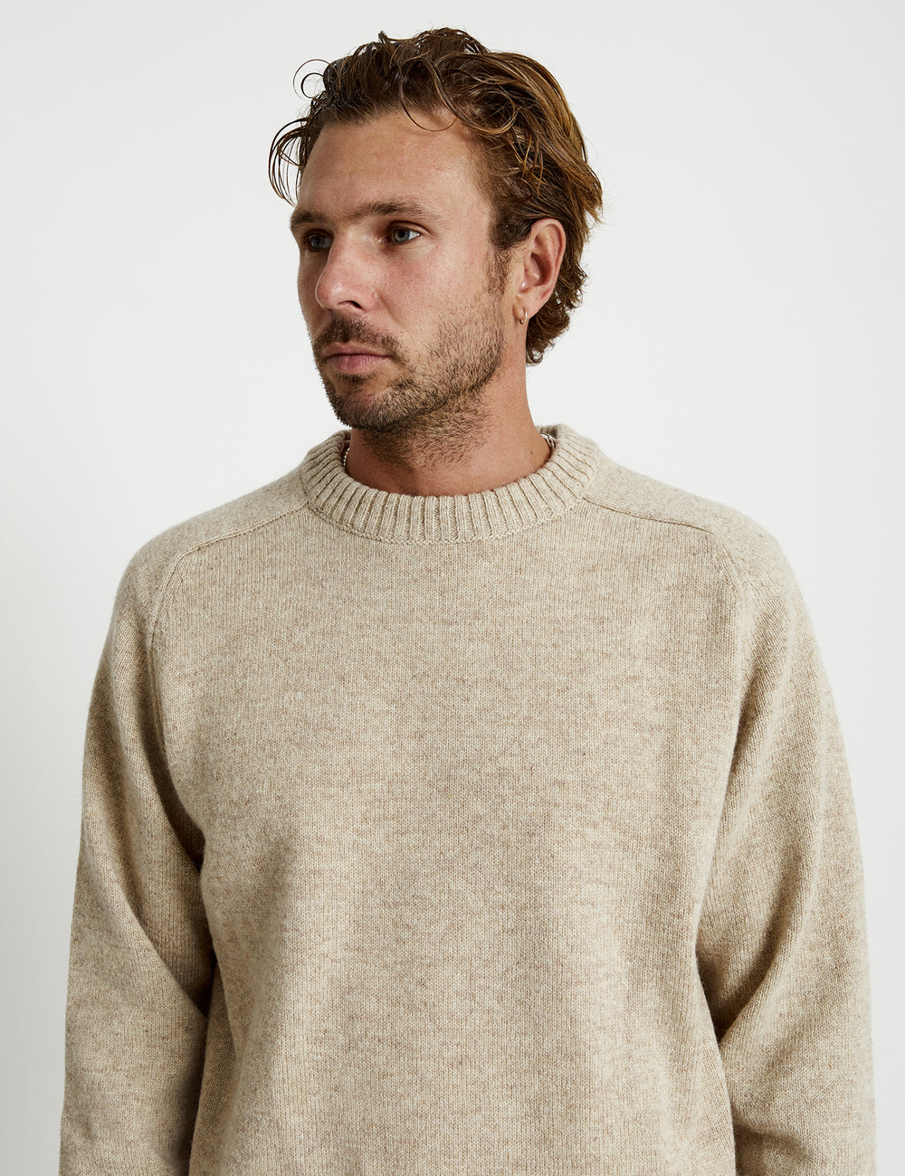 Mr Simple - Portland Knit in Oatmeal | Buster McGee Daylesford