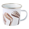 Sporting Nation - Vintage Golf Clubs Enamel Mug | Buster McGee